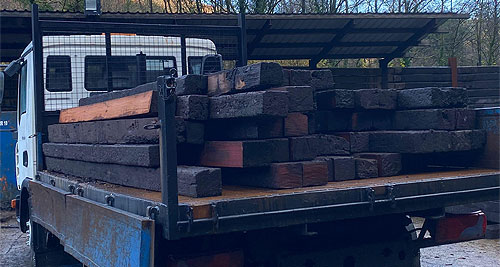 Buy Railway Sleepers pembrokeshire